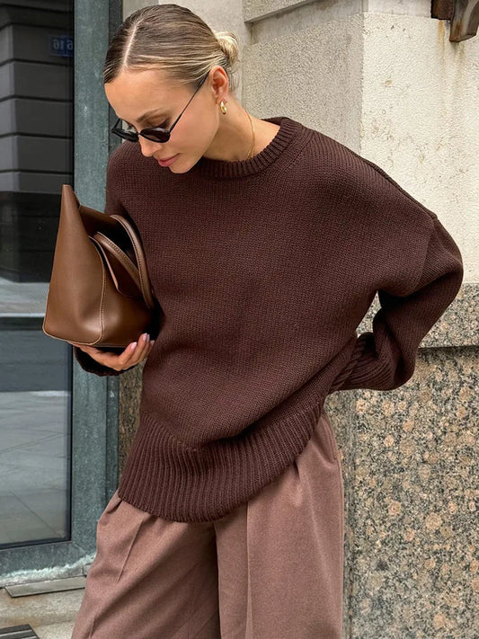 MIRRACH DESIGN WOMEN'S KNITTED SWEATER LORA