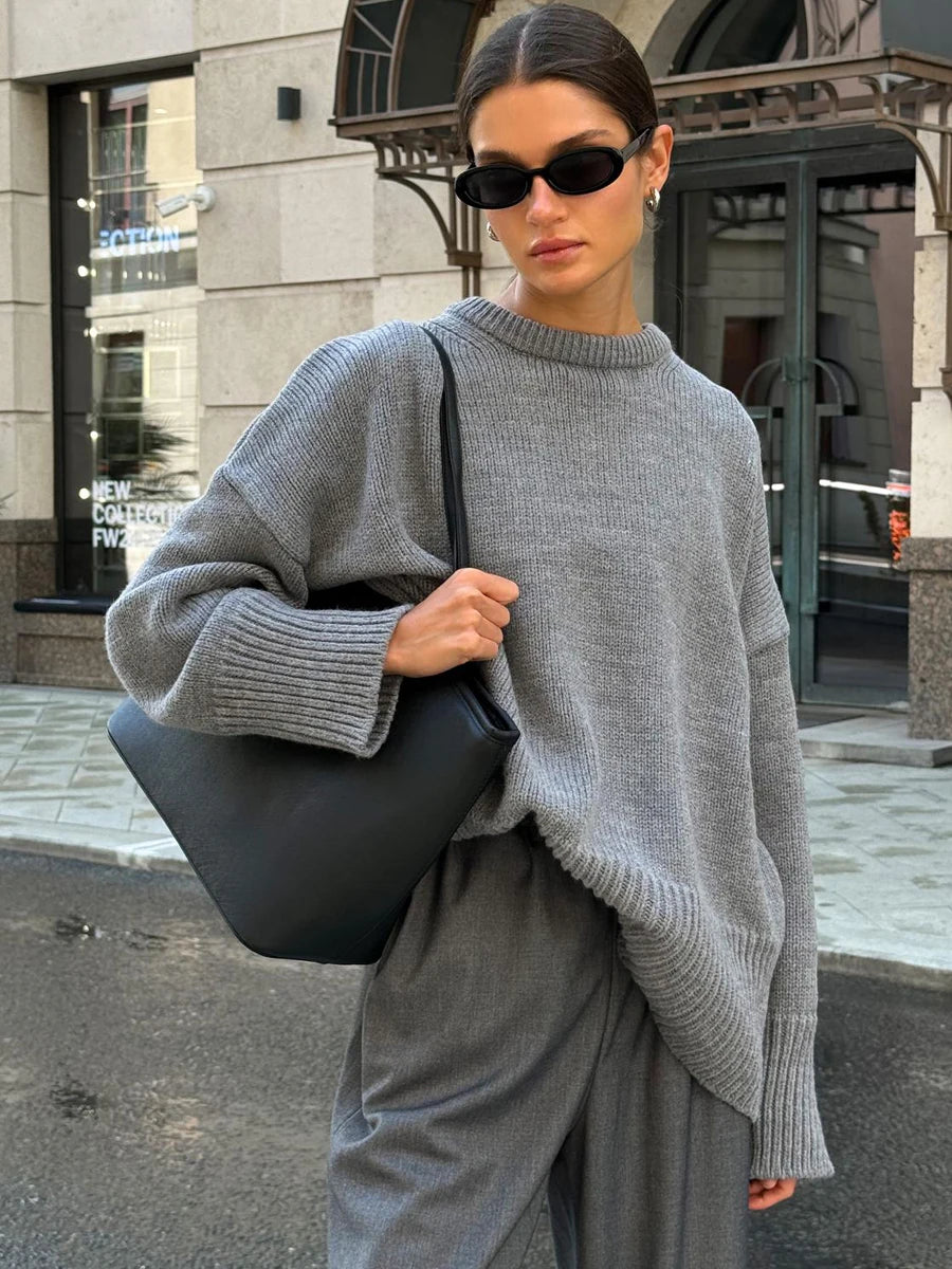 MIRRACH DESIGN WOMEN'S KNITTED SWEATER LORA