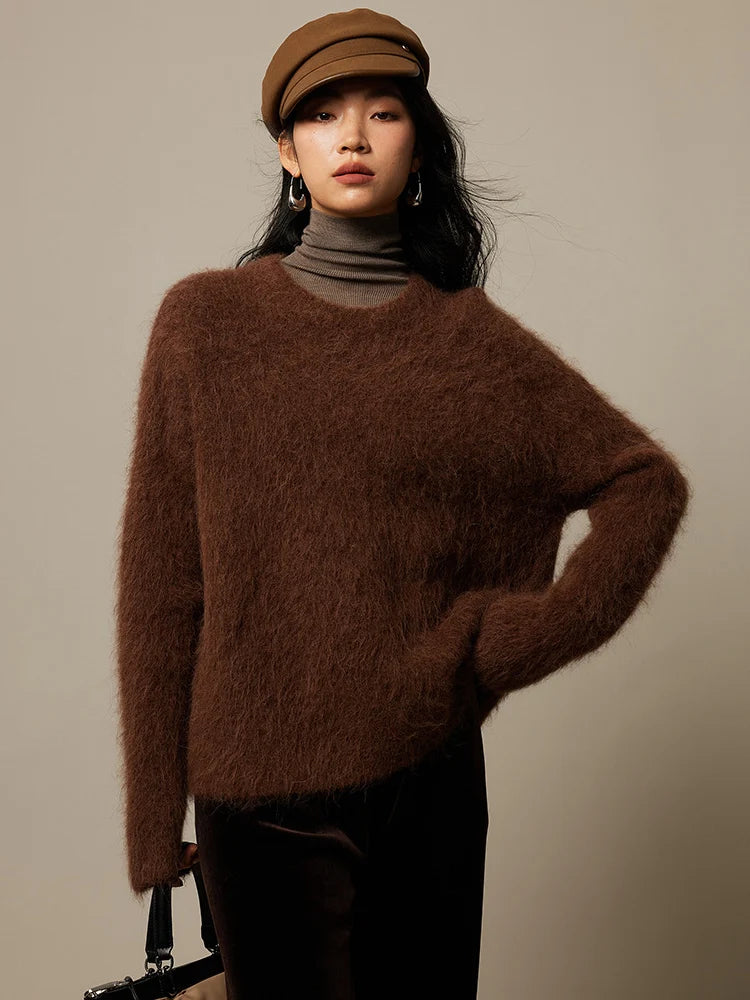 MIRRACH DESIGN WOMEN'S KNITTED SWEATER MARITA
