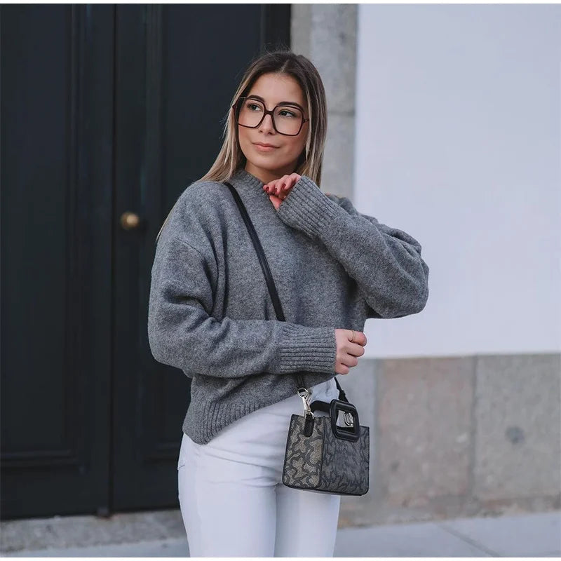 MIRRACH DESIGN WOMEN'S KNITTED SWEATER SUANA