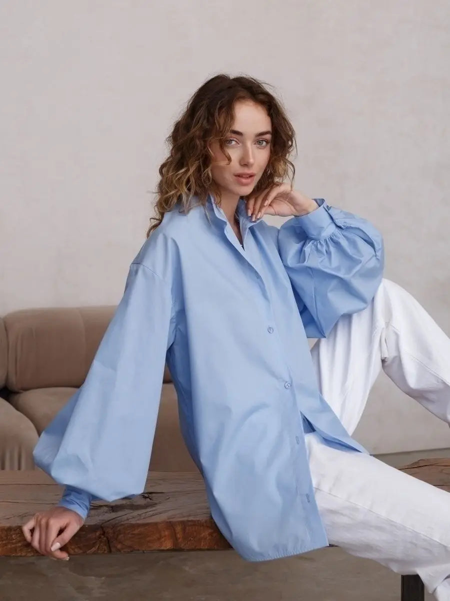 DESIGN MIRRACH WOMEN'S COTTON SHIRT