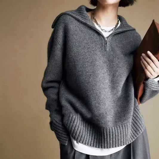 MIRRACH DESIGN WOMEN'S KNITTED SWEATER DORA