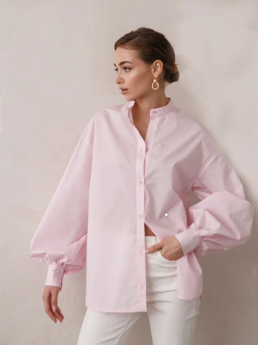 DESIGN MIRRACH WOMEN'S COTTON SHIRT