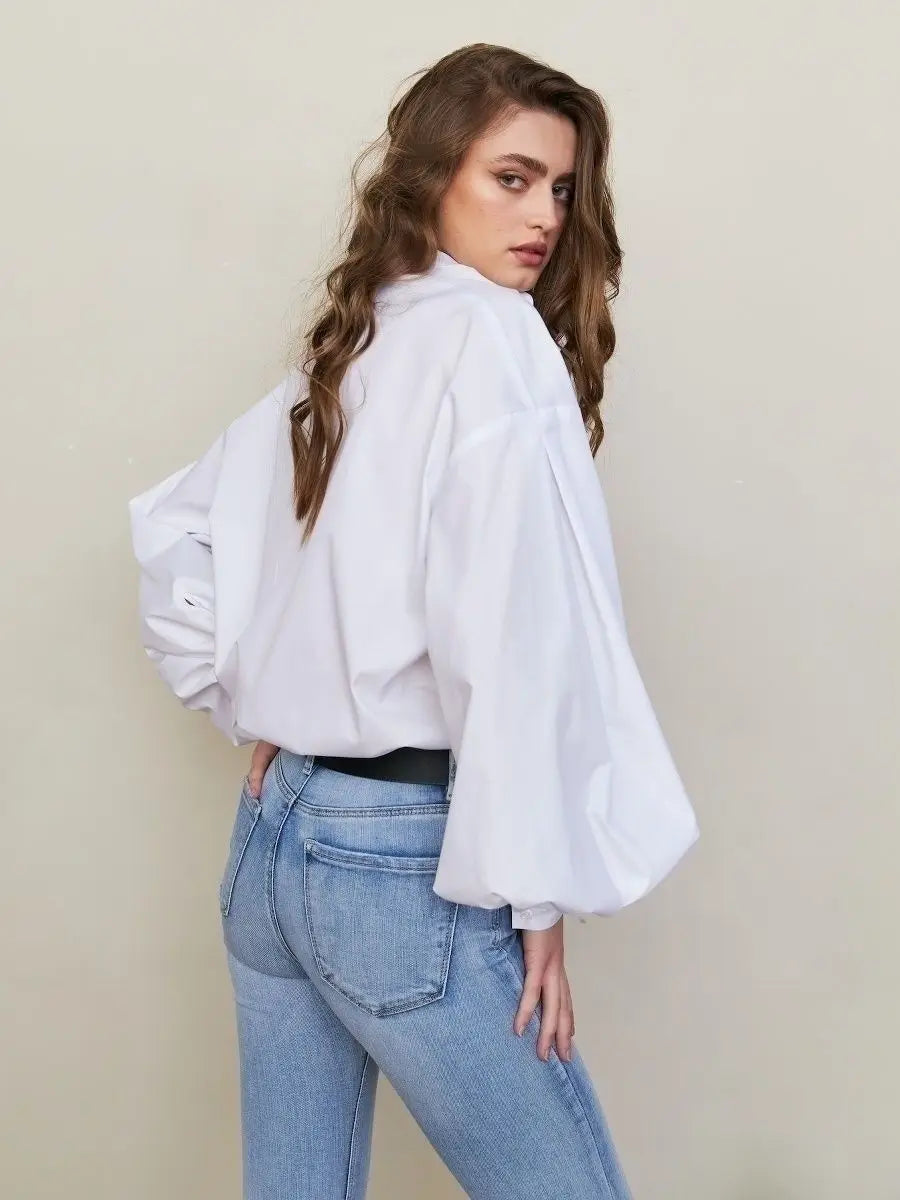 DESIGN MIRRACH WOMEN'S COTTON SHIRT