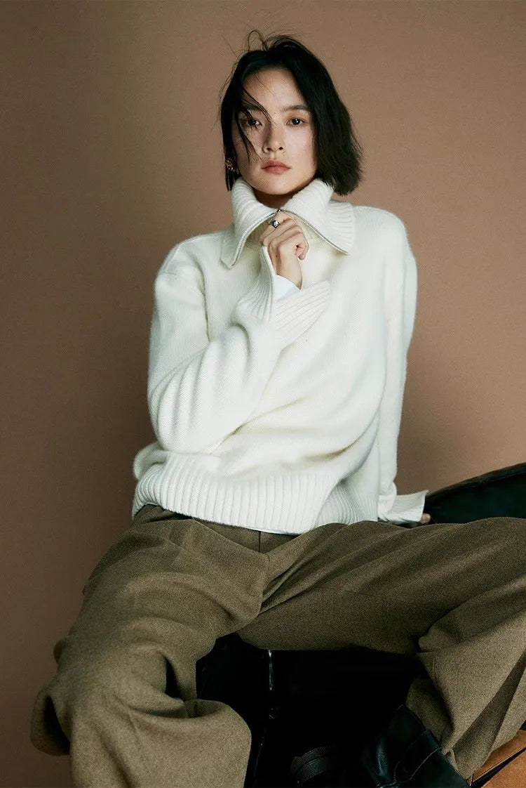 MIRRACH DESIGN WOMEN'S KNITTED SWEATER DORA