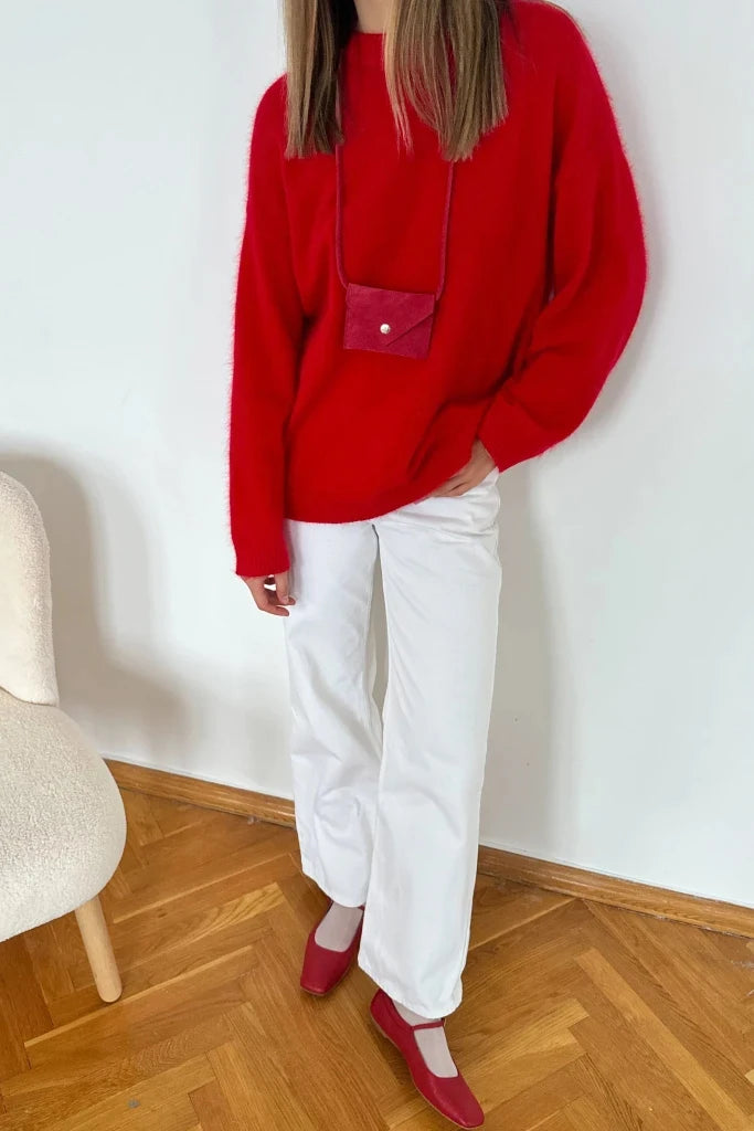 MIRRACH DESIGN WOMEN'S KNITTED SWEATER MARY