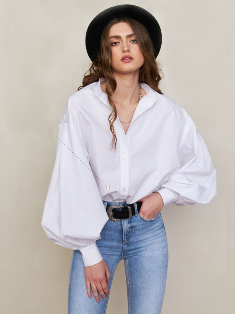 DESIGN MIRRACH WOMEN'S COTTON SHIRT