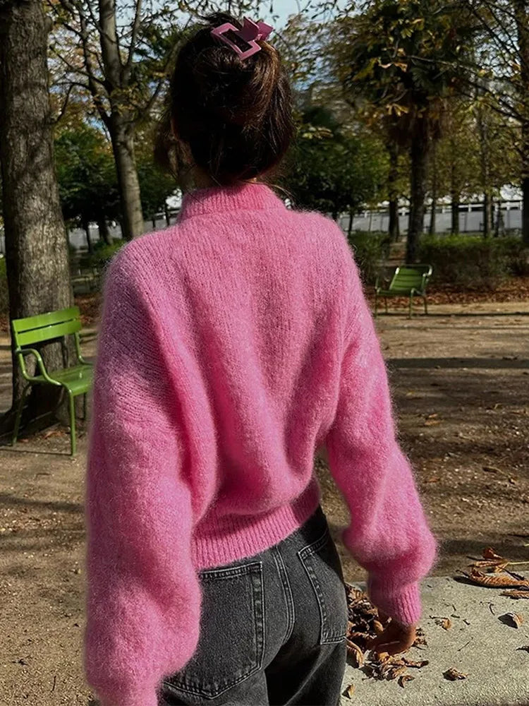MIRRACH DESIGN WOMEN'S KNITTED SWEATER DIANA