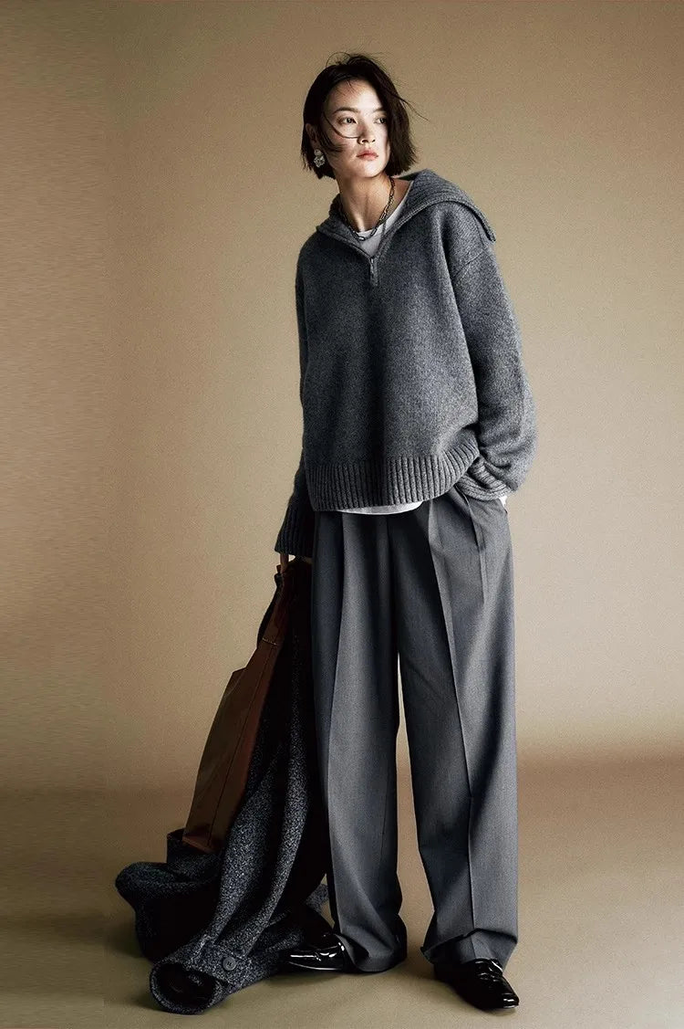 MIRRACH DESIGN WOMEN'S KNITTED SWEATER DORA