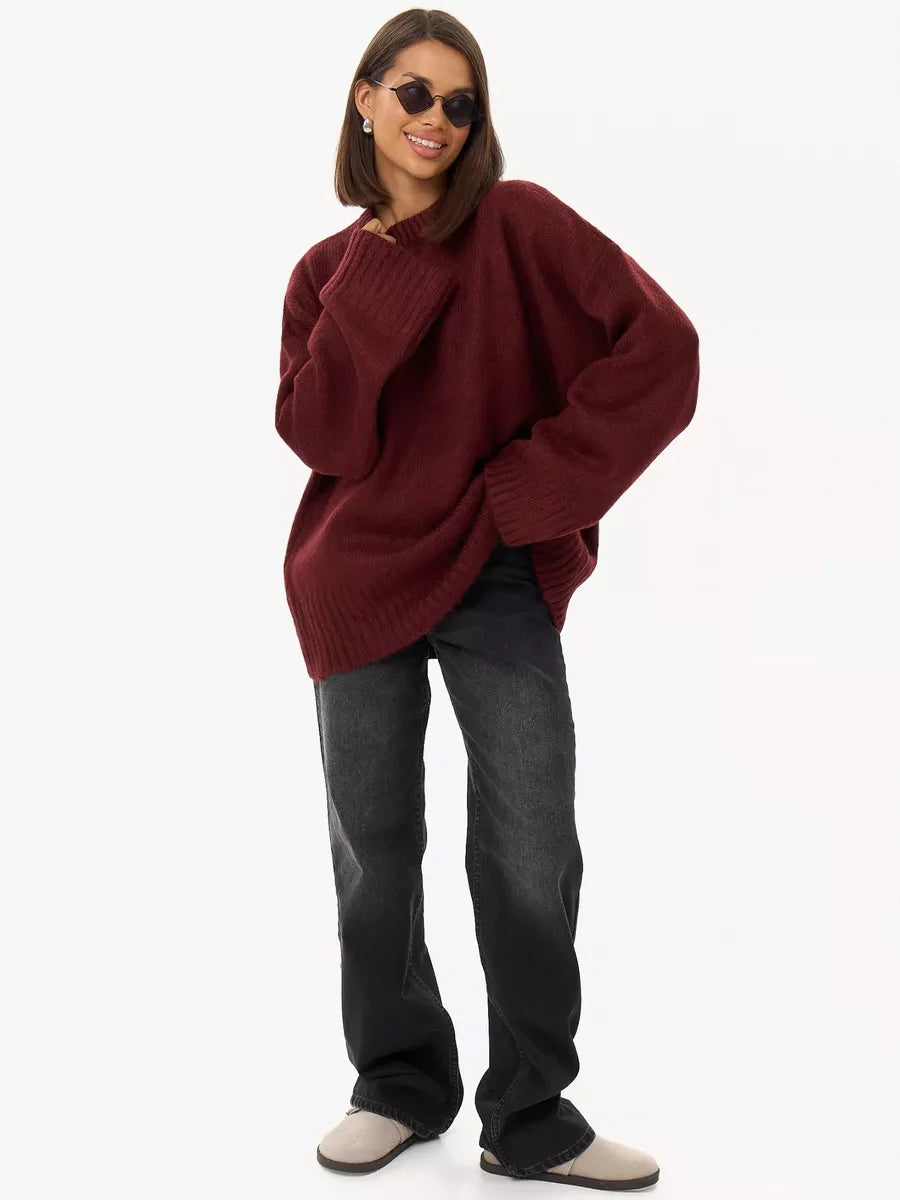 MIRRACH DESIGN WOMEN'S KNITTED SWEATER LORA