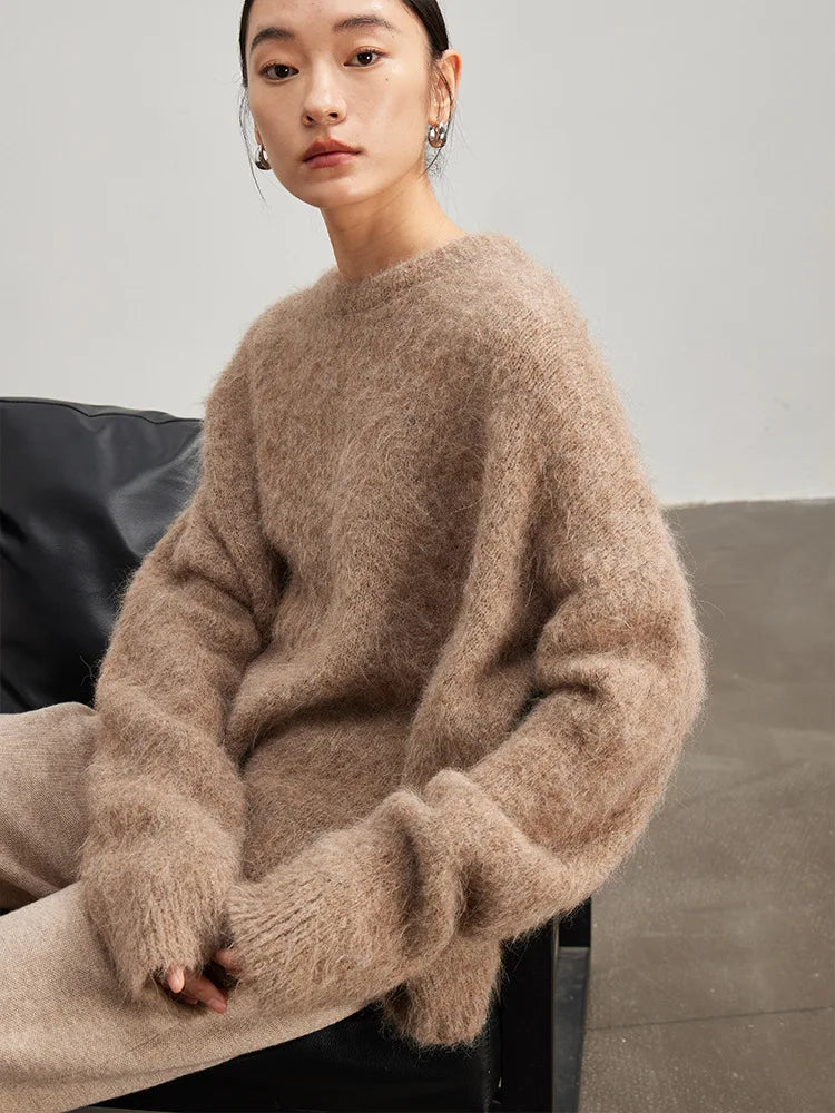 MIRRACH DESIGN WOMEN'S KNITTED SWEATER MARITA