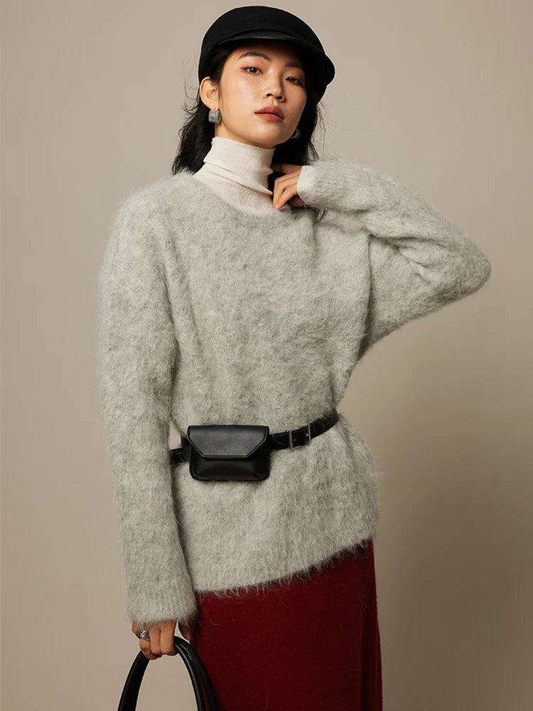 MIRRACH DESIGN WOMEN'S KNITTED SWEATER MARITA