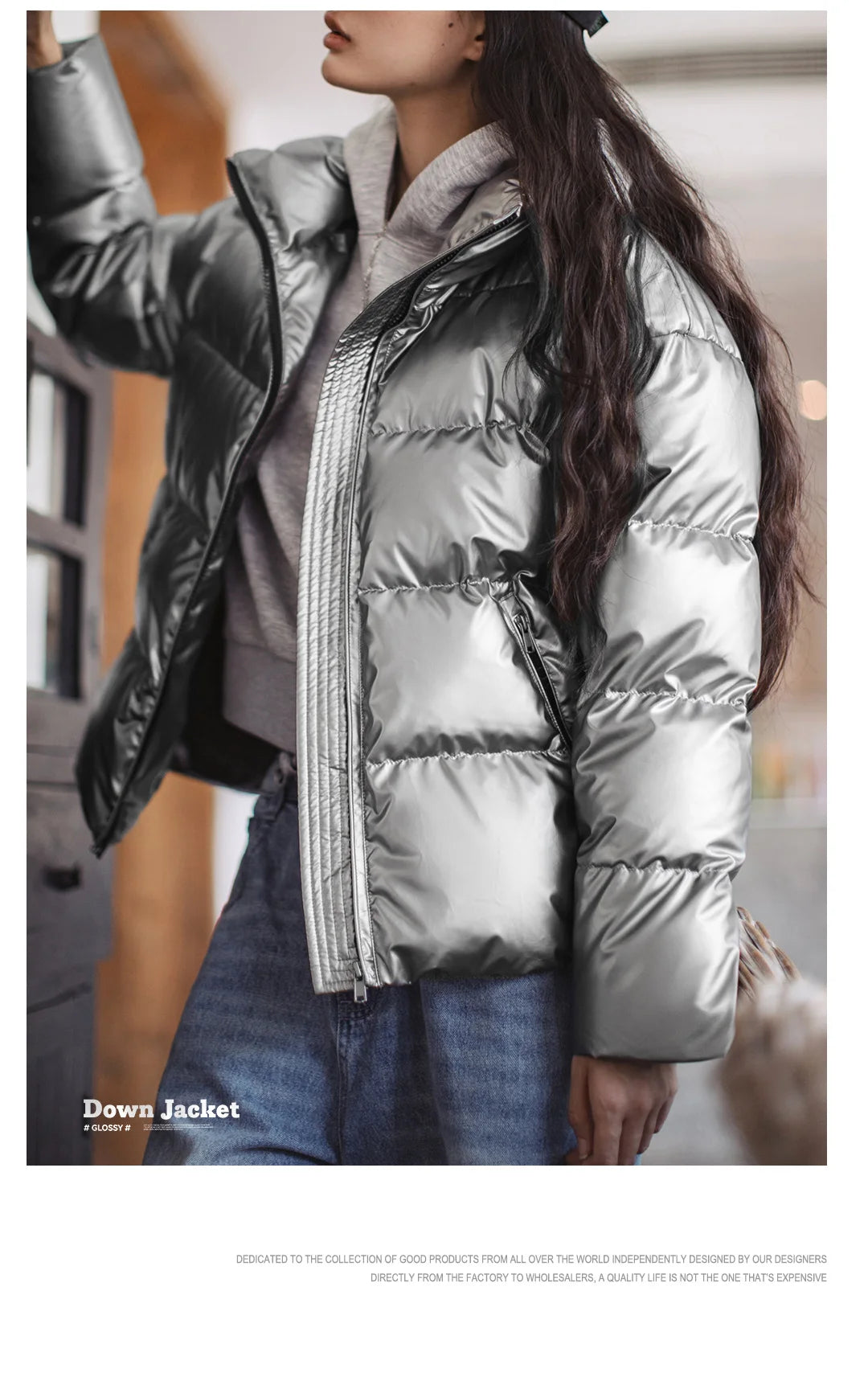 MIRRACH DESIGN WOMEN'S CLOTHING DOWN JACKET