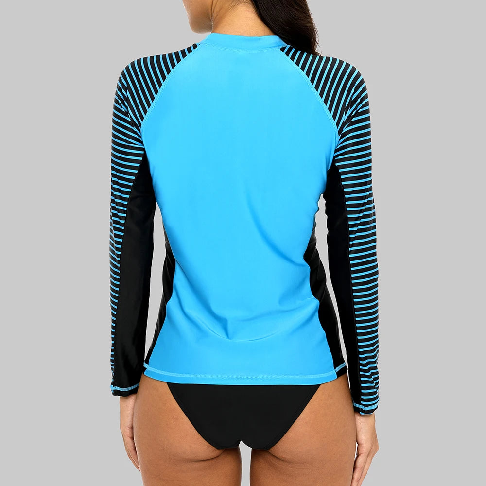 Women's swimsuit with long sleeves