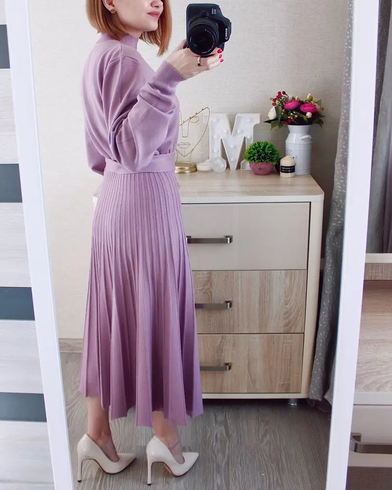 VIKI KNIT  DRESS