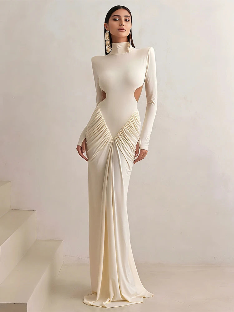 MIRRACH DESIGN MAXI DRESS