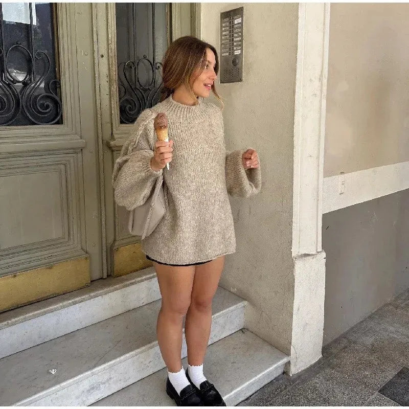 MIRRACH DESIGN WOMEN'S KNITTED SWEATER