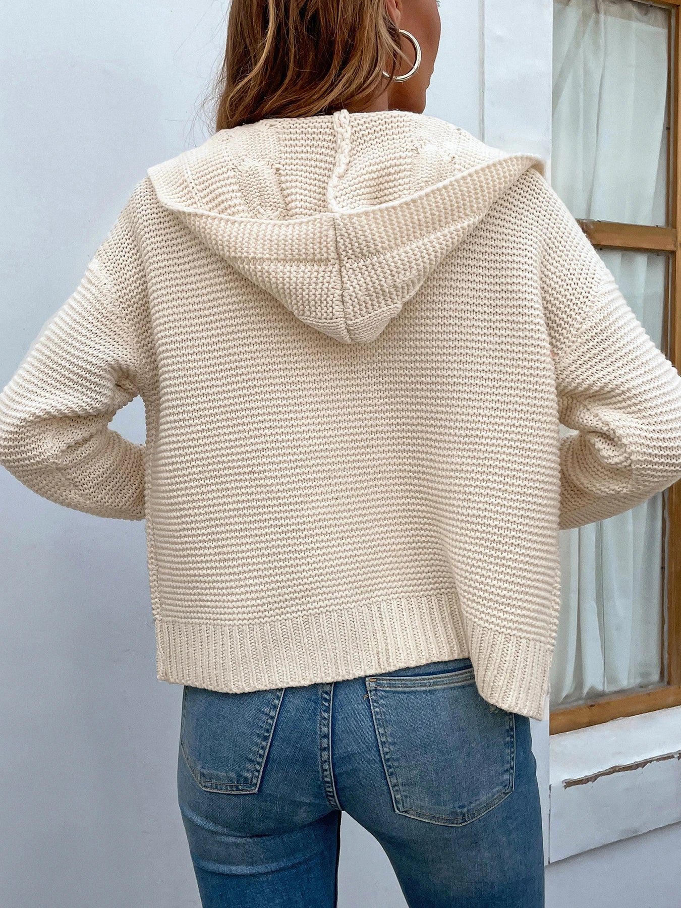 Women's New Solid Knitted Cardigan