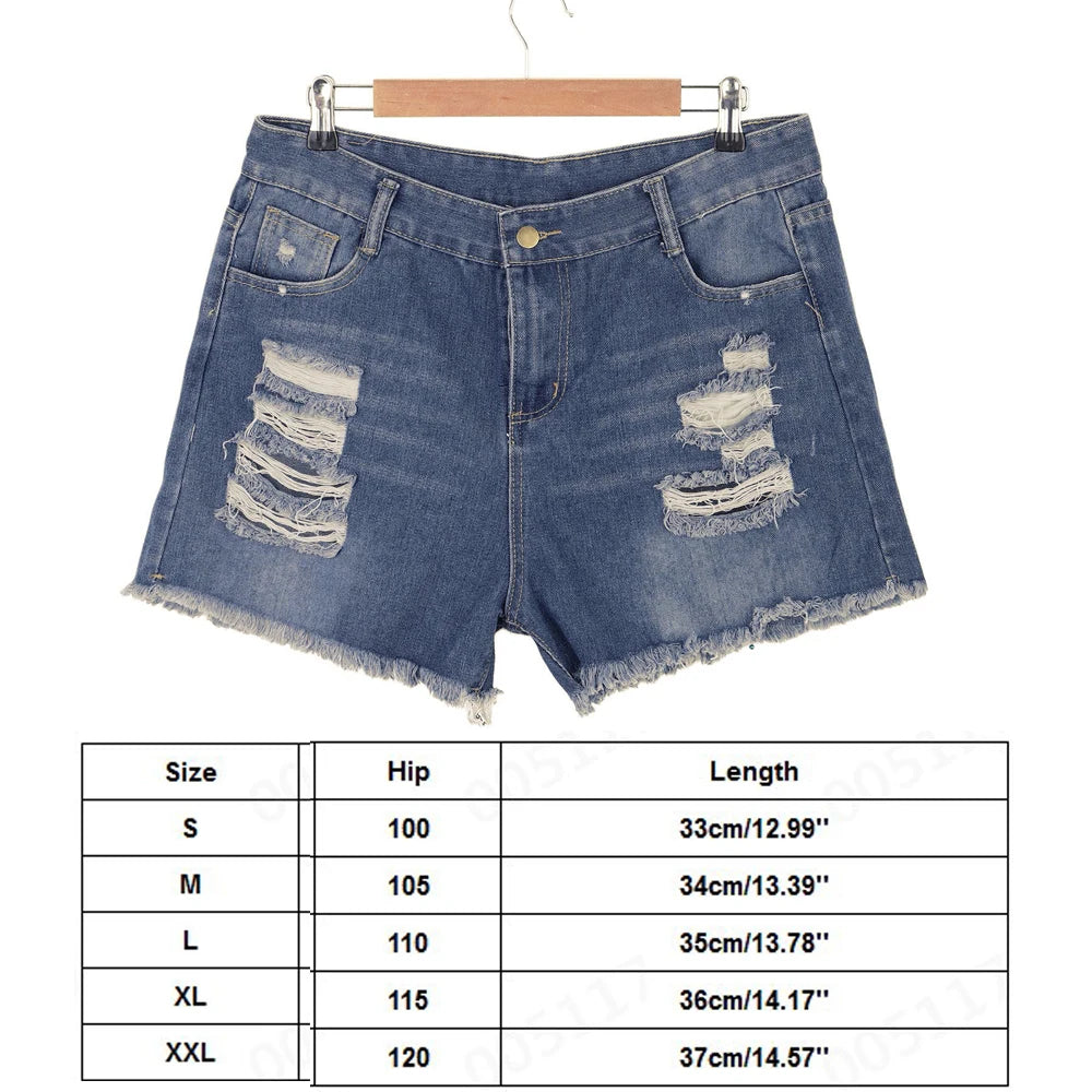 MIRRA DESIGN WOMEN'S DENIM SHORTS