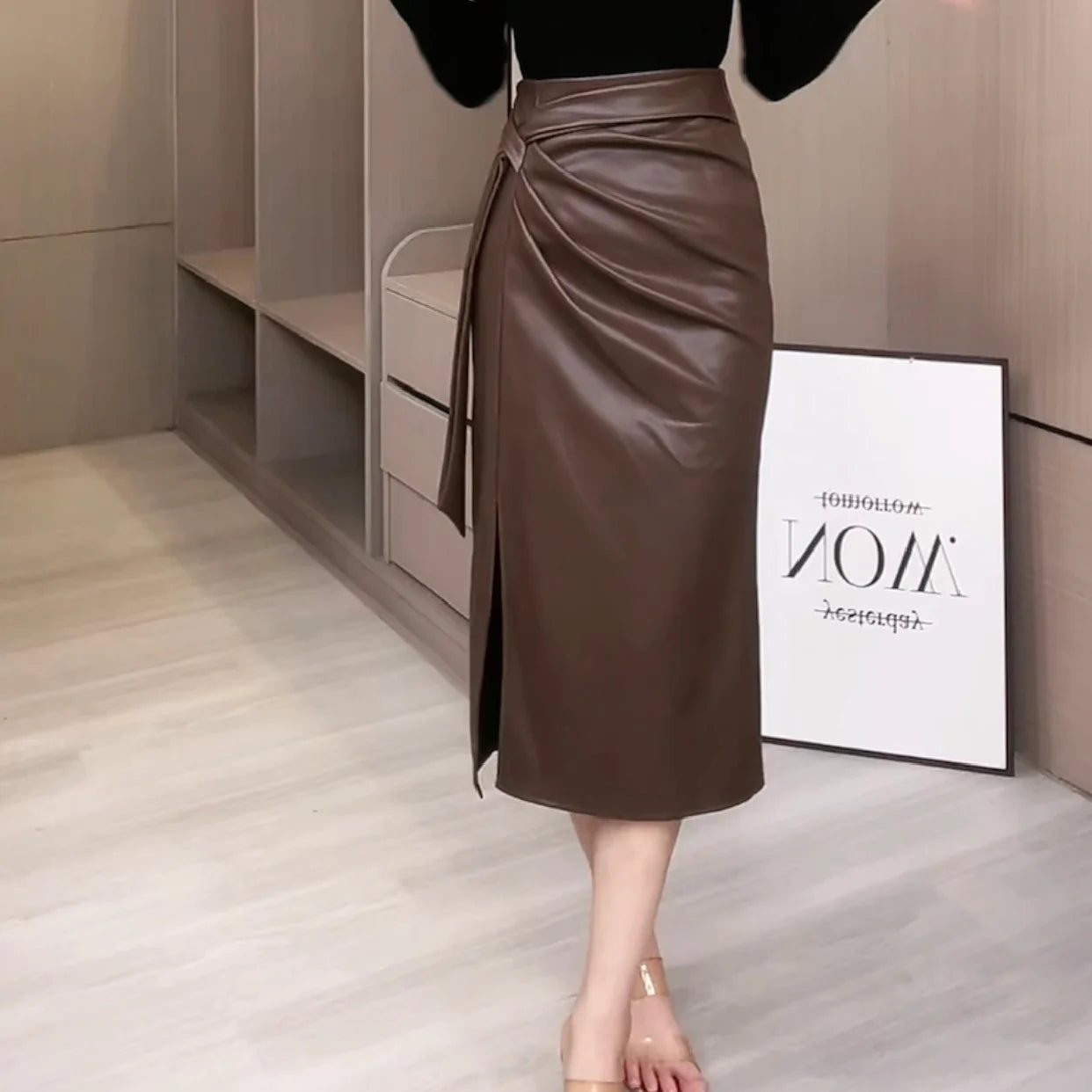 Leather Skirt