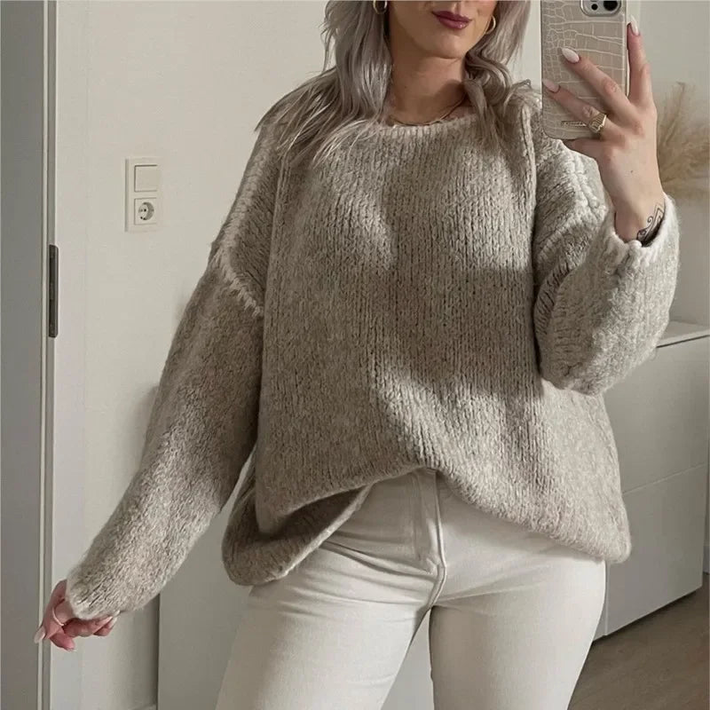 MIRRACH DESIGN WOMEN'S KNITTED SWEATER