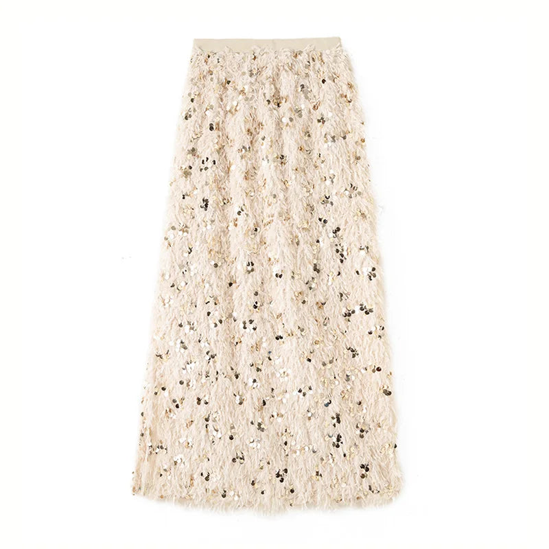 Marie Sequined Skirt