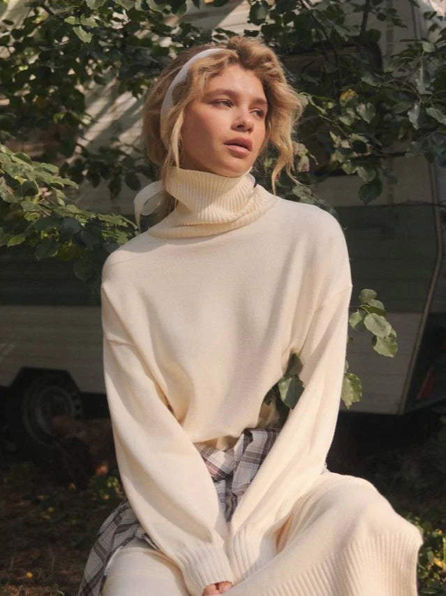 MIRRACH DESIGN WOMEN'S KNITTED SWEATER