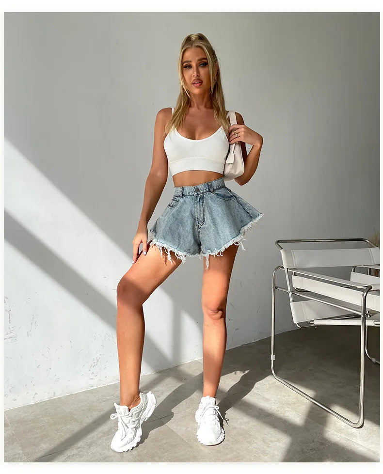 DENIM SHORTS LIZA