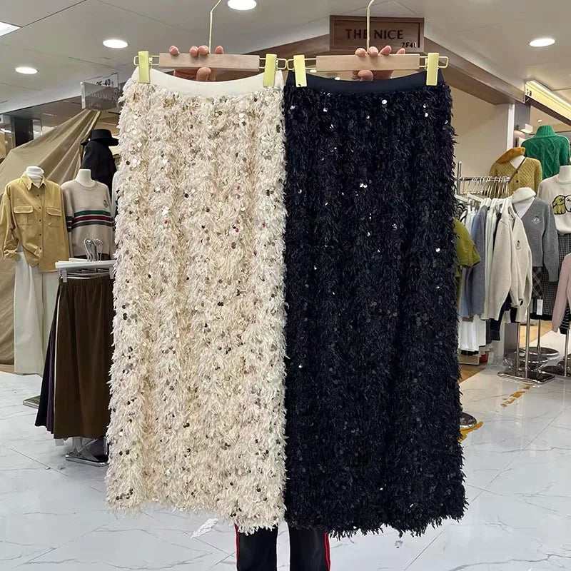 Marie Sequined Skirt