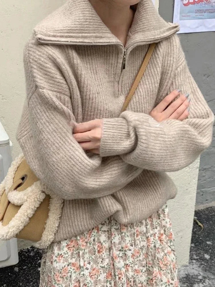 Loose women's sweater