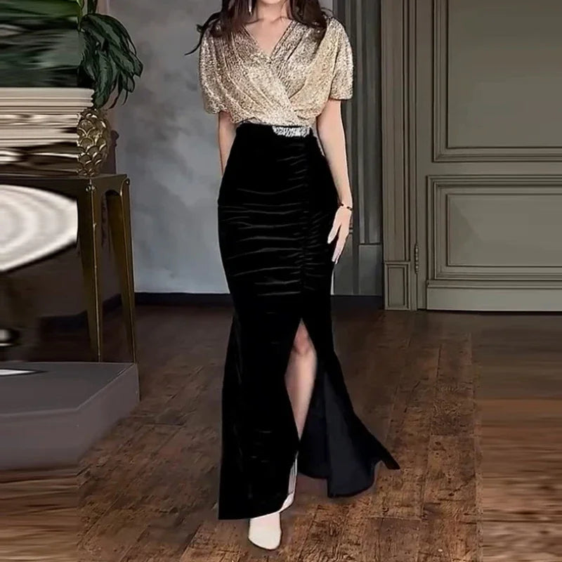 MIRRACH DESIGN EVENING IRENE DRESS