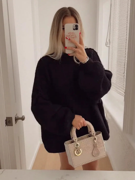 MIRRACH DESIGN WOMEN'S KNITTED SWEATER