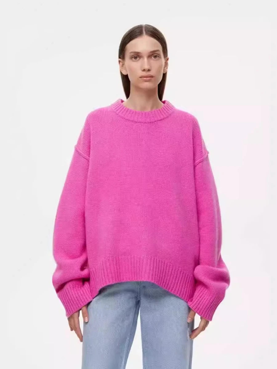 Versatile large sweater