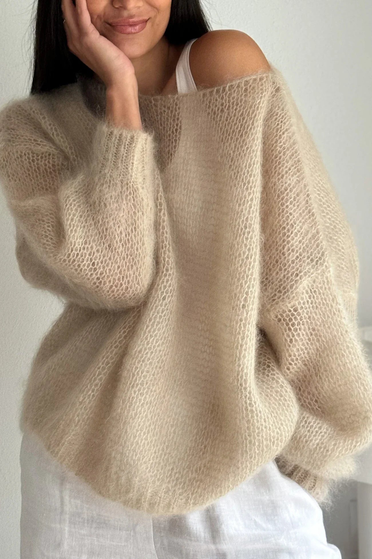 MIRRACH DESIGN WOMEN'S KNITTED SWEATER
