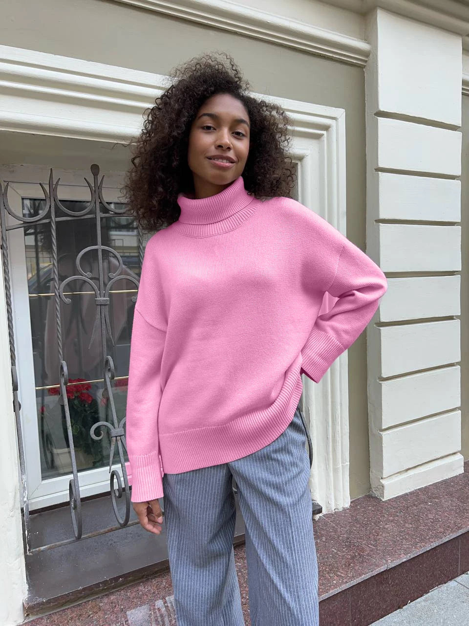 MIRRACH DESIGN WOMEN'S KNITTED SWEATER