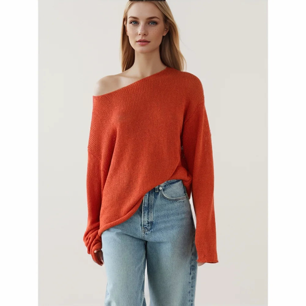 Women's knitted sweater