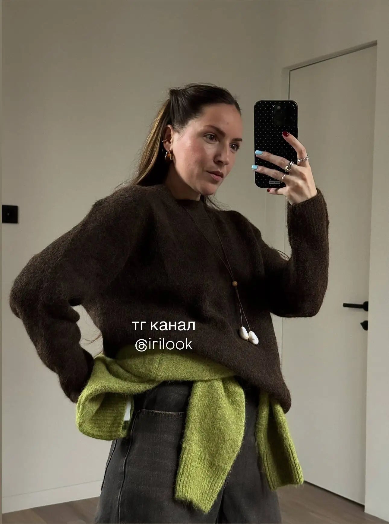 MIRRACH DESIGN WOOL SWEATER FOR WOMEN