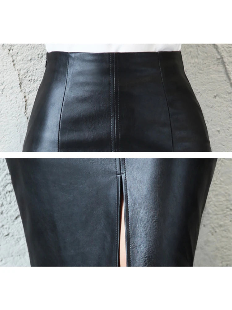 LEATHER SKIRT