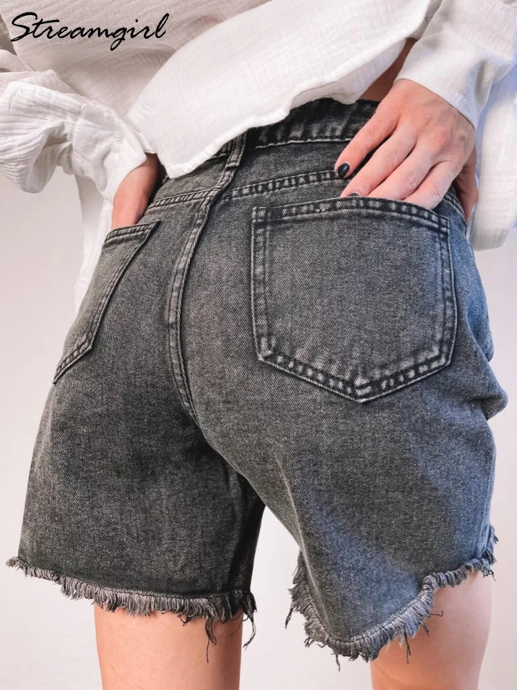 Women jeans shorts