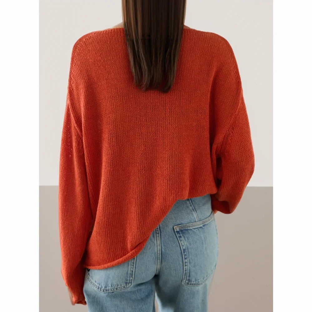 Women's knitted sweater