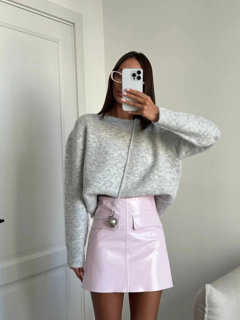 MIRRACH DESIGN WOOL SWEATER FOR WOMEN